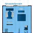 Ikon for romplanlegging og optimalisering